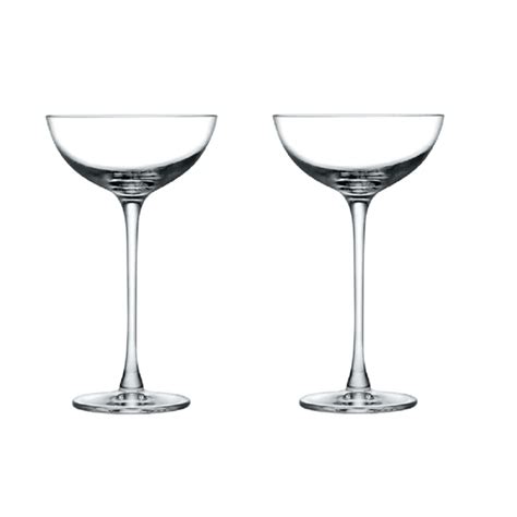 NUDE Turkey Vintage Rounded Martini Glasses 190ml, Set of 2 | Modern Quests