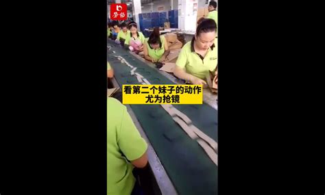 深圳某工厂的监控摄像头生产车间，全部是流水线作业|电子|流水线|作业_新浪新闻