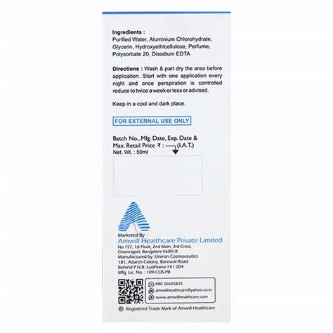 Buy Dry4Sure Anti-Perspirant Lotion | 19 Minutes Delivery | Apollo Pharmacy