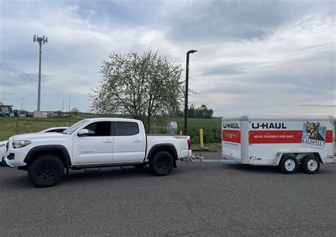 4x4 2023 sr5 pulling 6x12 uhaul trailer | Page 3 | Tacoma World