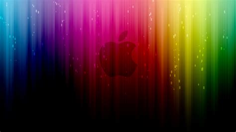 Rainbow Apple Logo Wallpaper