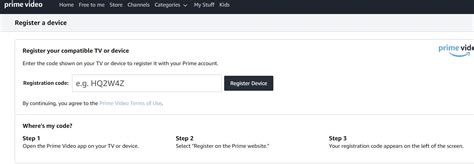 Image result for Prime Video Code for TV