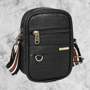 Buy top lait Men Black Messenger Bag Black Online @ Best Price in India ...