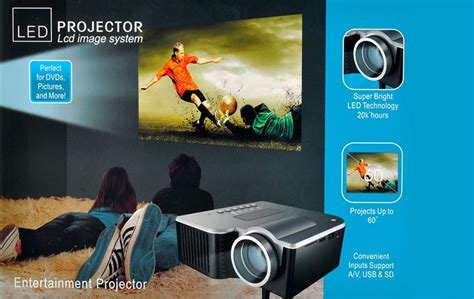 Portable Mini LED Projector- Projector Malaysia