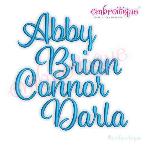 Addison Monogram Font- Small - BX Files Included- Instant Download ...