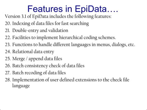 Image result for Epidata Tutorial