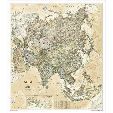 Asia Wall Map 的图像结果