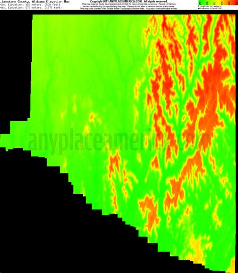 Free Limestone County, Alabama Topo Maps & Elevations