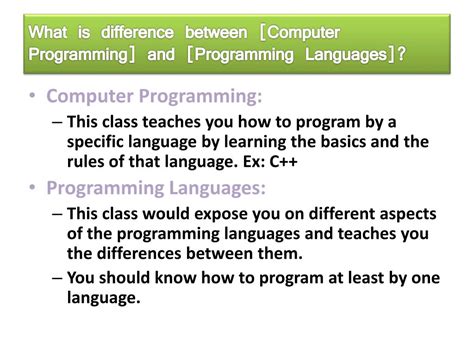 Difference Between Programming Languages 的图像结果