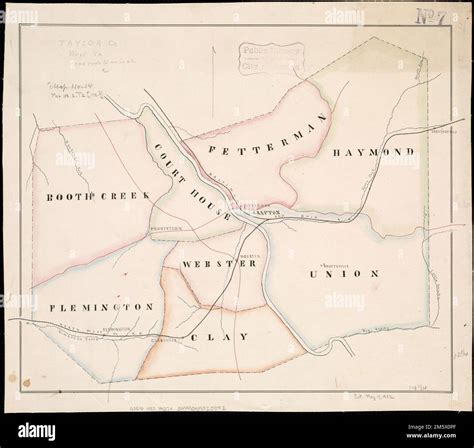 Taylor Co., West Va. Part of a collection of maps of West Virginia ...