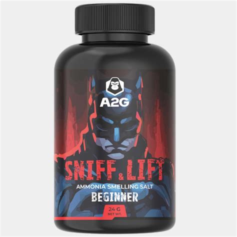 A2G Sniff & Lift Ammonia Smelling Salt - Batman Edition (beginners)