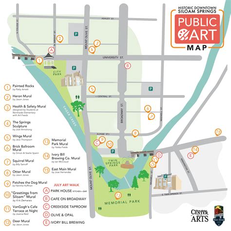 4th Friday Event Maps | Main Street Siloam Springs