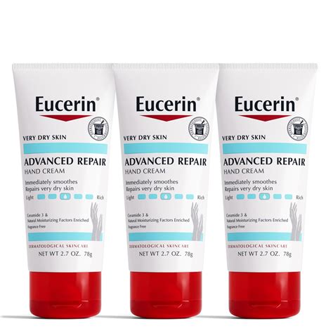 Brandclub - Eucerin Advanced Repair Hand Cream, Immediately Soothes and ...
