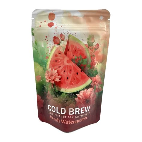 Cold Brew Früchtetee "Fresh Watermelon", 100g - Jetzt kaufen - Teewicht