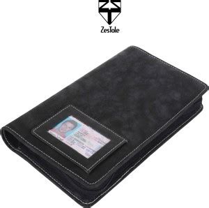 Flipkart.com | ZesTale Premium Leatherette Bank Organizer/Cheque Book ...