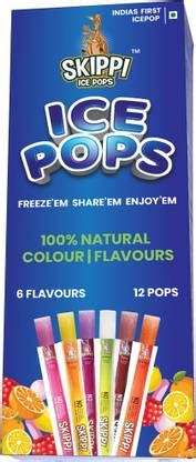 Skippi Ice Pops Box of 12 Icepops Price in India - Buy Skippi Ice Pops ...