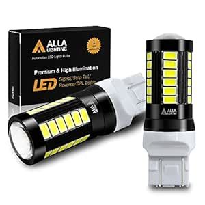 Alla Lighting LED 7440 7443 Strobe Brake Light Bulb Extremely Super ...
