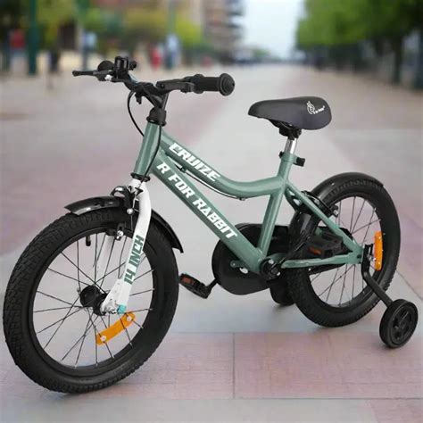 Cruize 14 Inch Kids Bicycle (Olive Green) 90% Assembled For 3-5 Years ...