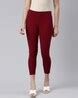 Buy Red Leggings for Women by Twin Birds Online | Ajio.com
