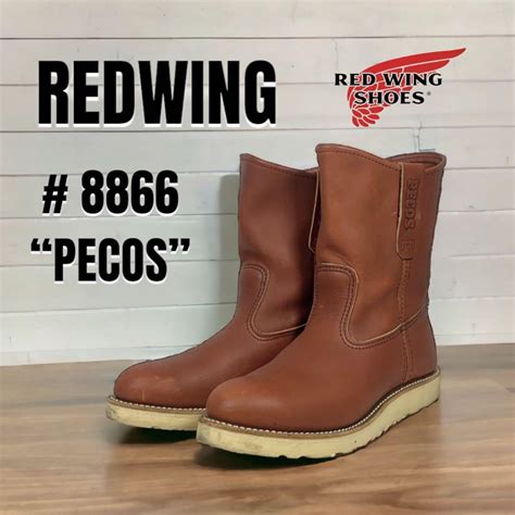 Yahoo!オークション - 廃盤 美品RED WING PECOS 8866 レッドウィング ...