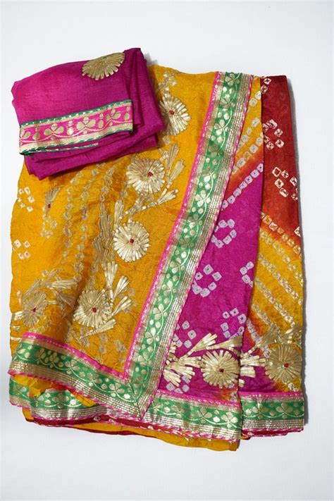 Jaipuri Bandhani Sarees: Celebrate Festivals in Style – KANHASAREE
