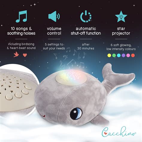 Cacchino's Ben Baby Soother Sleep Aid & Night Light Sound Machine (Not ...