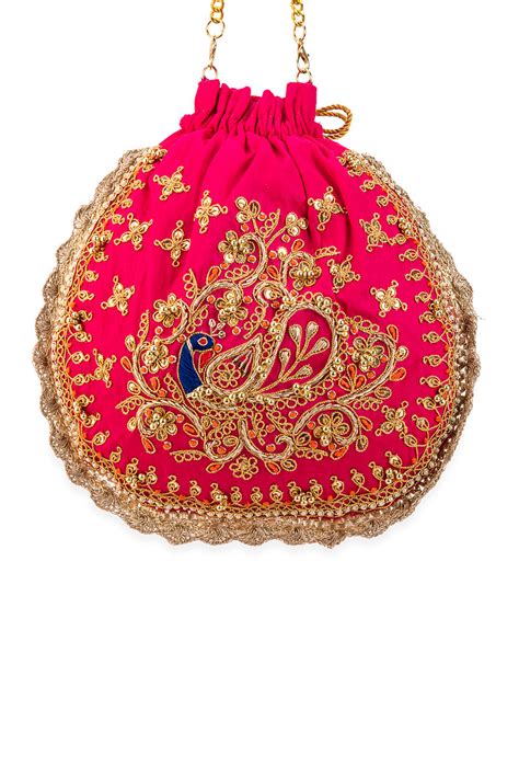 Ruvika Pink Potli