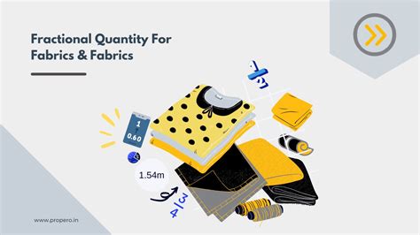Fractional Quantity For Fabrics & Fabrics – Propero