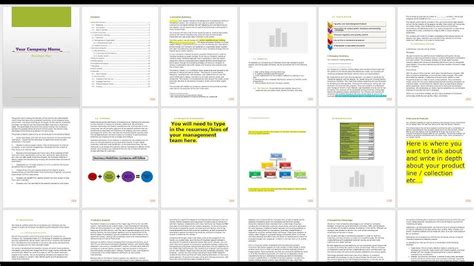 Fashion Designer Business Plan Template 的图像结果