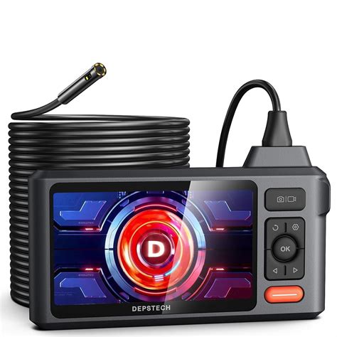 50FT Sewer Inspection Camera,DEPSTECH 1080P Dual Lens Endoscope Camera ...