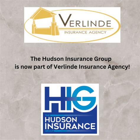 Hudson Insurance Group Merger - Verlinde Insurance