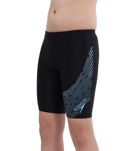 Buy Speedo Medley Logo Jammer True-Navy-Picton-Blue Swimwear Online ...