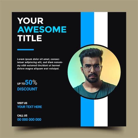 Marketing business social media cover post design web banner sale ...