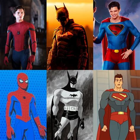 Superman Y Batman Y Spiderman Batman & Superman Vs Spider Man & Hulk