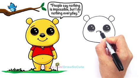 Easy Drawings Of Winnie The Pooh
