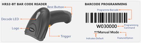 Newland HR32-BT Handheld Scanner 1D, 2D Bar Code Reader Bluetooth 5.0 ...