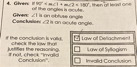 [Geometry] Is this Law of Syllogism, Detachment, or invalid? : r ...