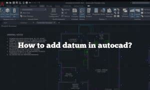 Image result for AutoCAD Using Datums