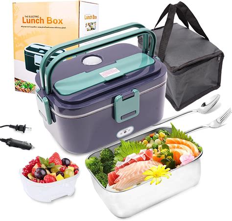 Electric Lunch Box Food Heater Portable Heated Lunch Box for Adult ...