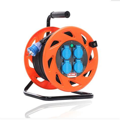 Buy LIFEIYAN Retractable Extension Cable Reel, 30/50/100m Extension ...