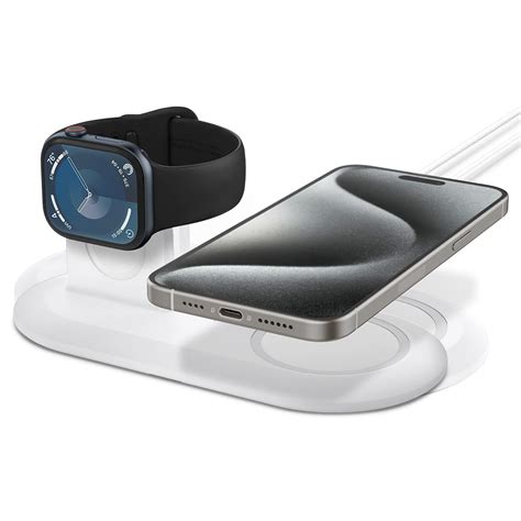 Spigen Mag Fit Duo Designed For Magsafe Charger Stand Charging ...