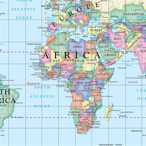 Image result for Basic Map of World