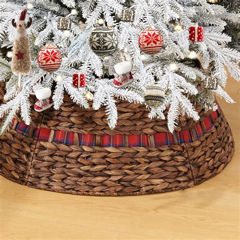 Amazon.com: Edergoo Christmas Tree Collar for Artificial Trees 7.5ft ...