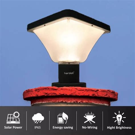 Solar Pillar Lights for Outdoor at Wholesale price Online – Hardoll