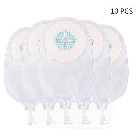 Buy JL One-Piece Urostomy Bag Drainable Pouches Reusable Disposable for ...