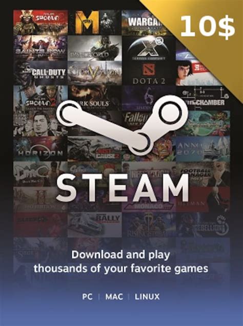Buy 10$ Steam Gift Card - Instant Online Delivery on G2A.COM