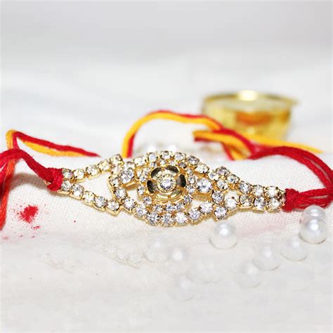 Personalized Metal Rakhi With Roli Chawal Bottle Packed with box Packed ...