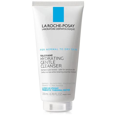 La Roche-Posay Toleriane Hydrating Gentle Face Cleanser for Normal to ...