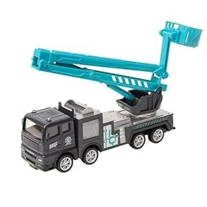 Metal Truck - (Random Design) Friction-Powered Ladder Car Cement Pump ...