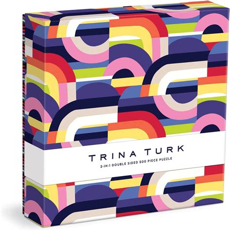 Trina Turk 2-in-1 Double Sided 500 Piece Puzzle | Green Valley Book Fair - neighbors of turks crossword clue
